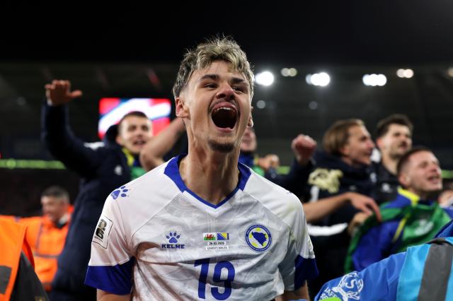 Kerim Alajbegovic sent Bosnia & Herzegovina through to the World Cup play-offs final on Thursday when he scored the decisive penalty against Wales.