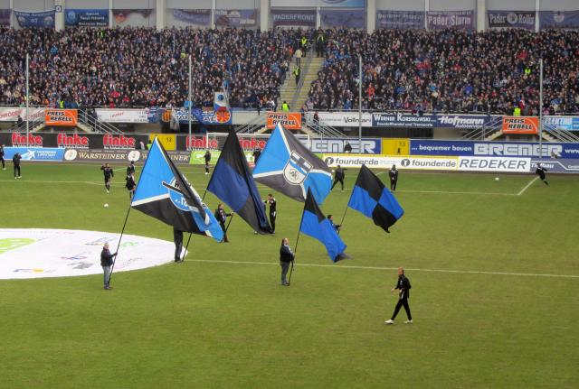 The Benteler-Arena: Paderborn's home. 