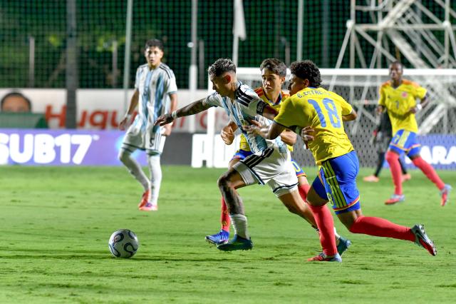 Martinez played a key role as Colombia beat Argentina in the final of the U17 South American Championship.