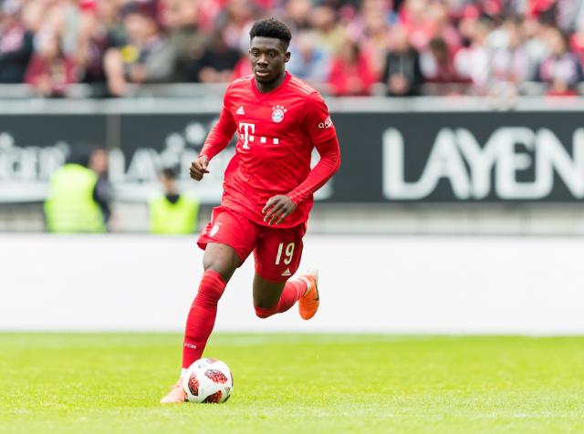 Alphonso Davies and Bayern will be looking to continue their great form when they face Bayer Leverkusen.