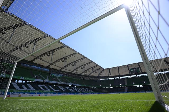 Volkswagen Arena ahead of the Wolfsburg - Mönchengladbach match, 25. April 2026.
