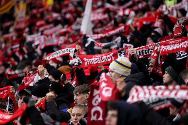 SC Freiburg fans.