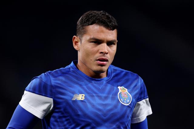FC Porto centre-back Thiago Silva ahead of the Europa League match with VfB Stuttgart, 19. March 2026.