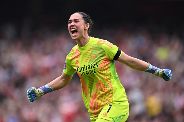 Manuela Zinsberger of Arsenal 