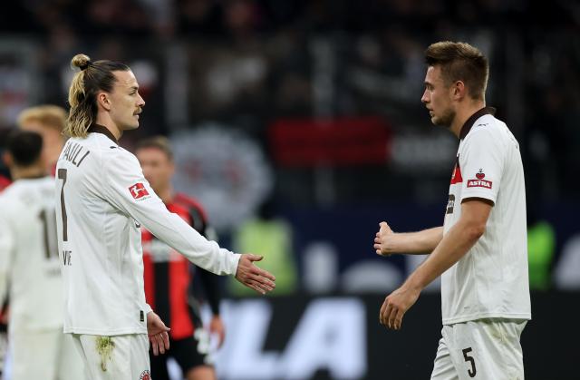 Jackson Irvine and Hauke Wahl for St. Pauli.