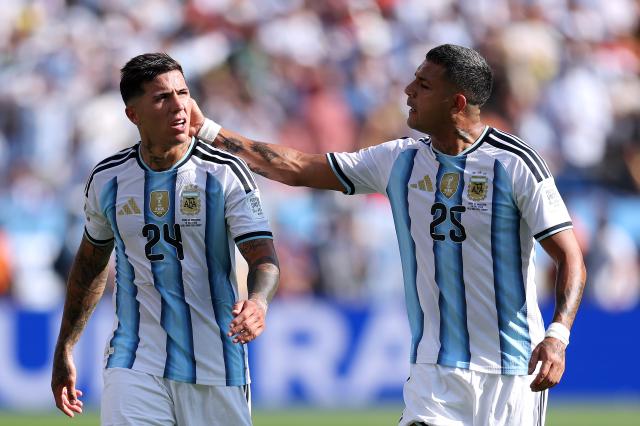 Facundo Medina for Argentina.