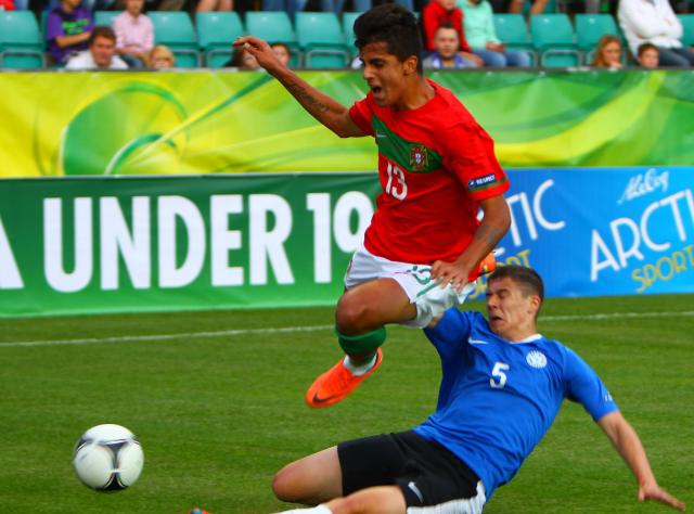 Joao Cancelo playing for Portugal.