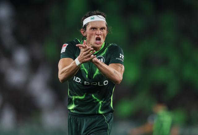 Fabian Reese for Wolfsburg.