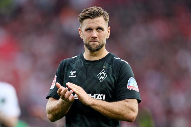 Niclas Füllkrug during his time at Bremen.