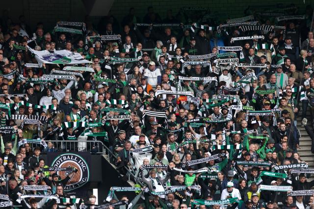Borussia Mönchengladbach fans.