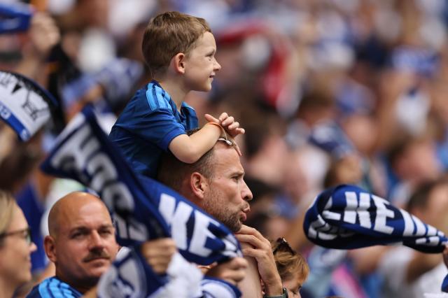 Schalke 04 fans. 