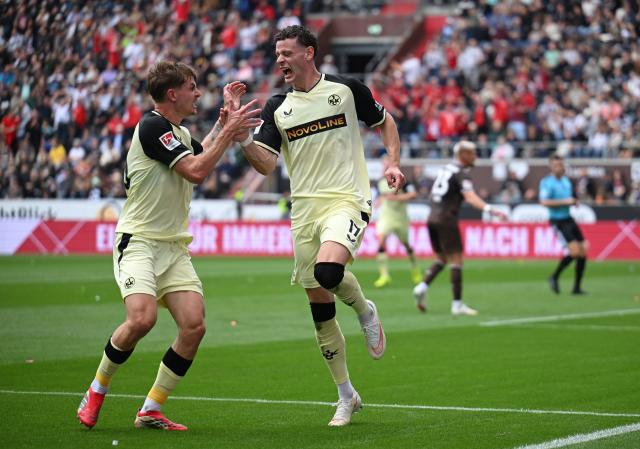 Erencan Yardmici (FCK) celebrates his goal - Aug 30th 26