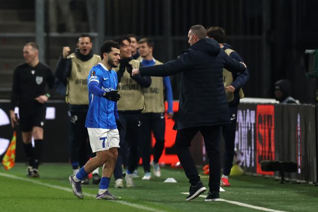 Zakaria El Ouahdi for Genk.