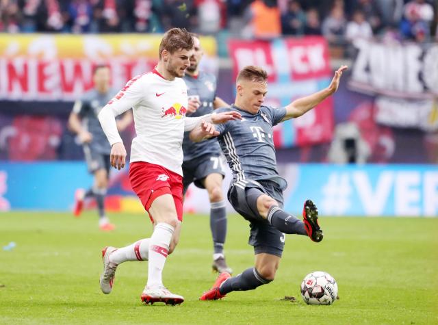 Timo Werner (left) and Joshua Kimmich (right).