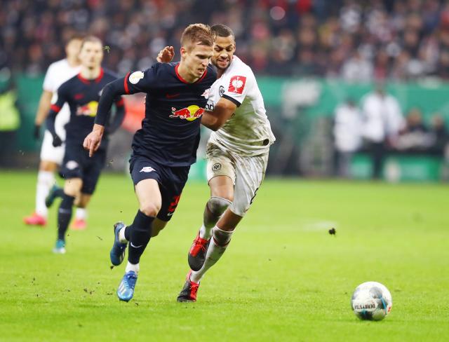 Dani Olmo (left) and Djibril Sow (right). Dani Olmo (left) and Djibril Sow (right).