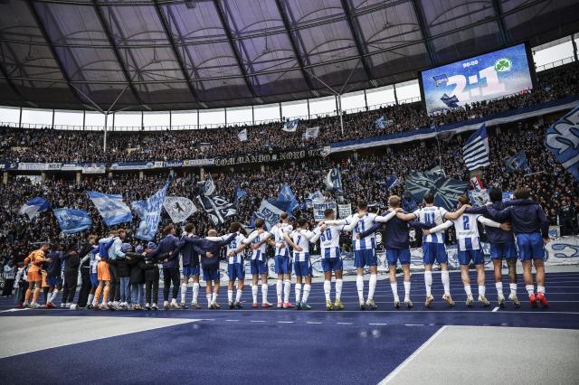 Hertha BSC made it seven wins from seven this weekend 