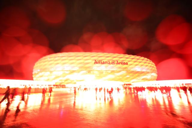 Allianz Arena in München.