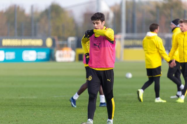 Giovanni Reyna is expected to come back into Dortmund's line-up after starting on the bench against Zenit in mid-week.