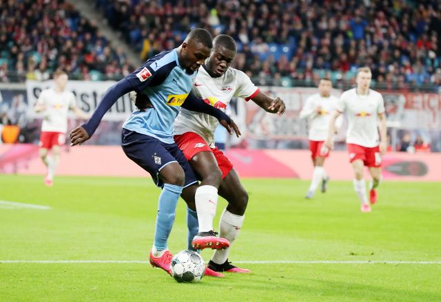 Marcus Thuram and Dayot Upamecano.