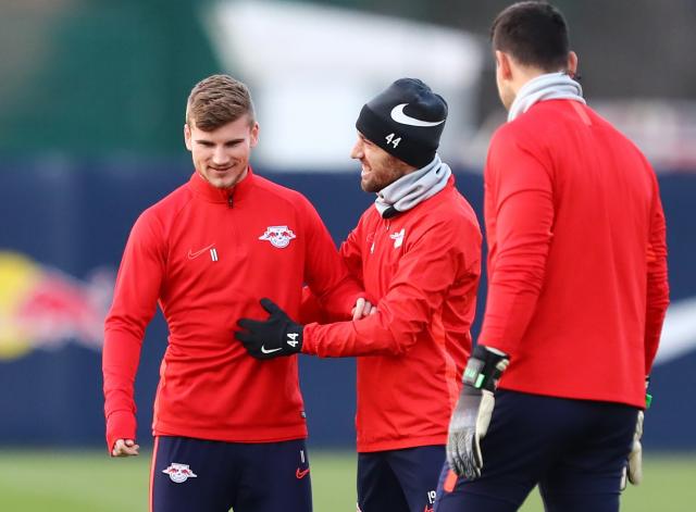 Timo Werner and Kevin Kampl.