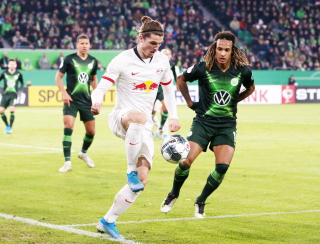 Marcel Sabitzer and Leipzig are pushing for the Bundesliga title.