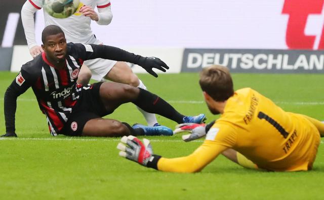 Almamy Touré and Kevin Trapp.