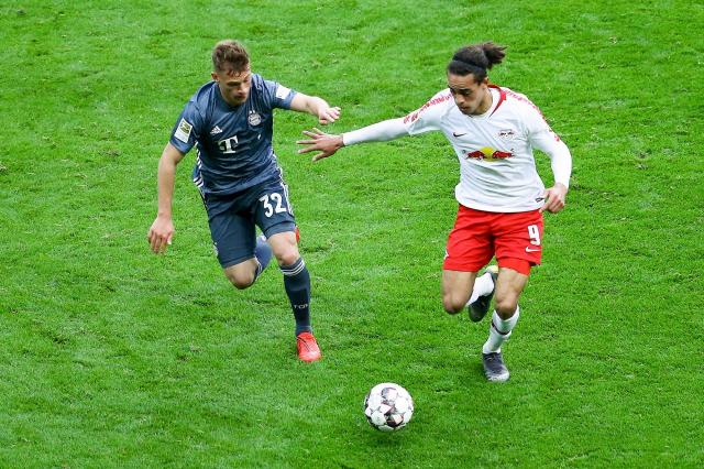 Joshua Kimmich and Yussuf Poulsen.