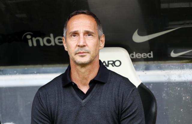 Eintracht Frankfurt coach Adi Hütter.