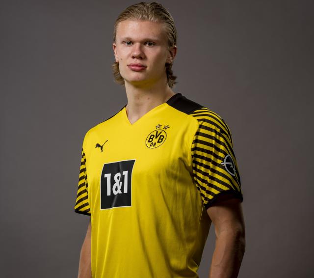 Borussia Dortmund's Erling Haaland.