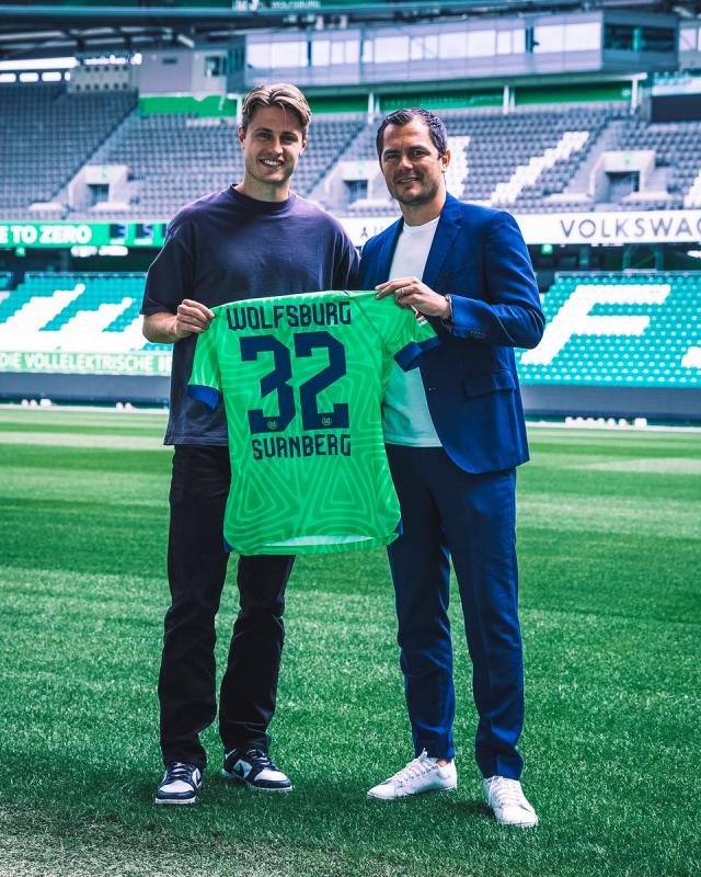 New Wolfsburg signing Mattias Svanberg