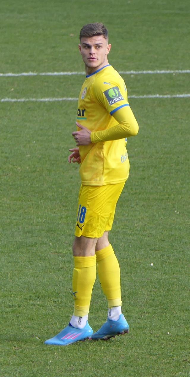 Fabrice Hartmann playing for Braunschweig