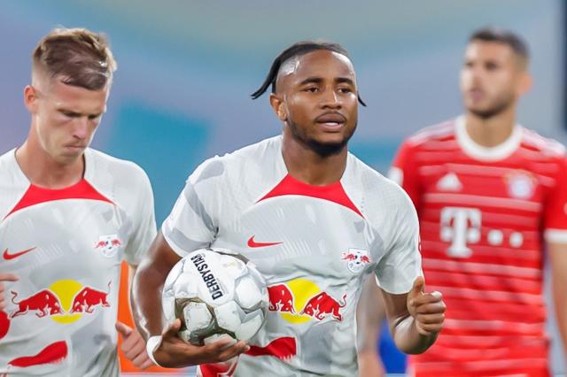 Christopher Nkunku is doubtful for Leipzig.