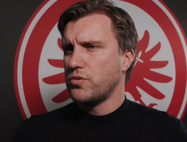 Eintracht boss Markus Krösche. 