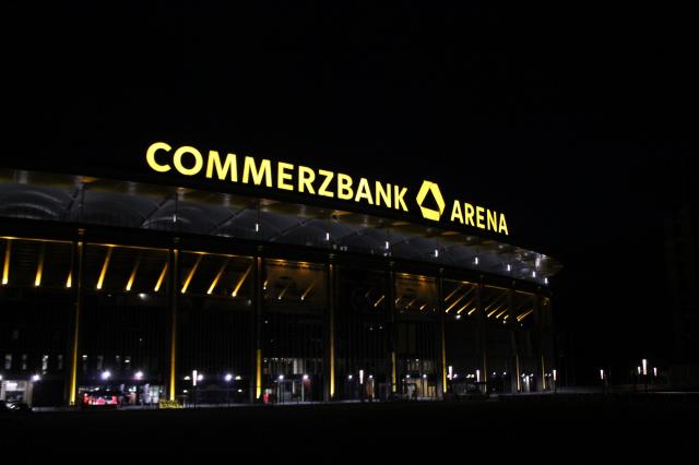 Frankfurt's home ground - Commerzbank-Arena.