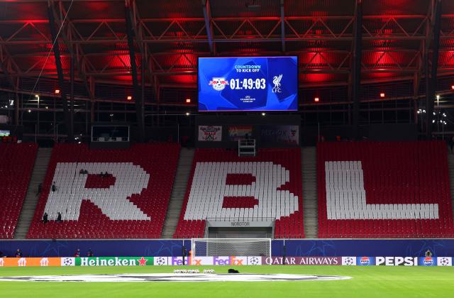 Leipzig Arena ahead of kick-off. Alexander Hassenstein/Getty Images.