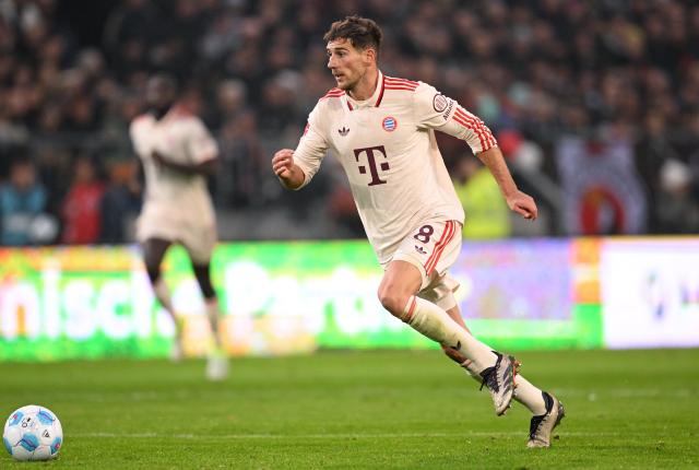 Leon Goretzka could make another start for Bayern, now that Joao Palhinha is injured.