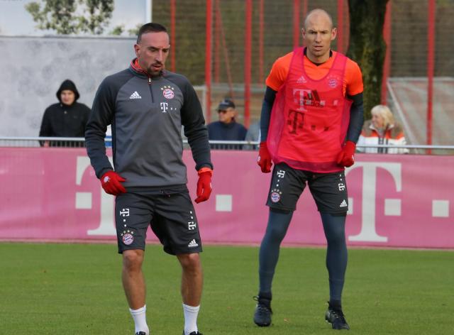 Franck Ribery and Arjen Robben.