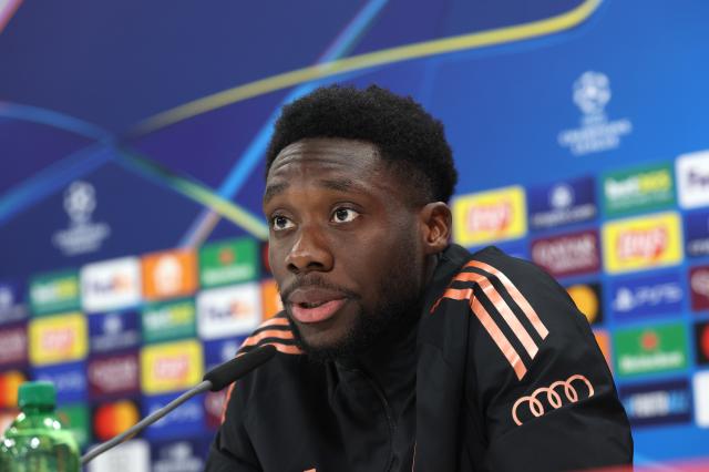 Alphonso Davies speaks ahead of Bayern's Champions League Round of 16 clash.