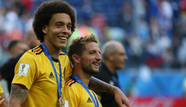 Axel Witsel (left) has joined Borussia Dortmund.