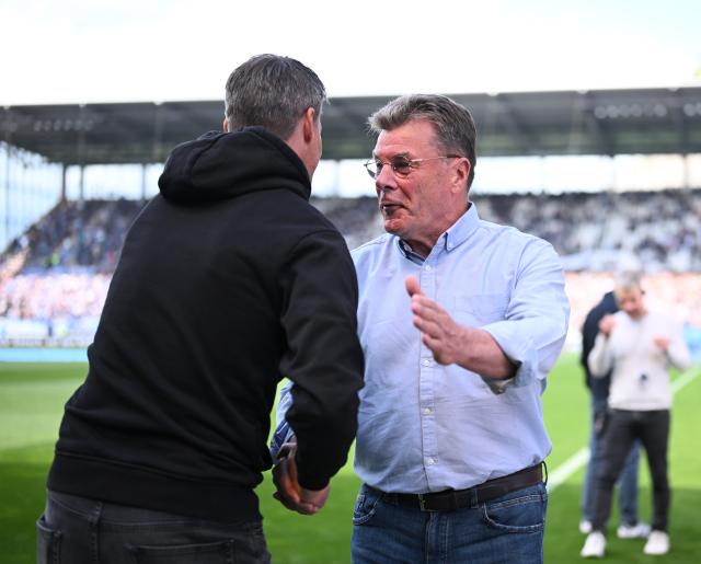 Full of respect between Blessin and Hecking 