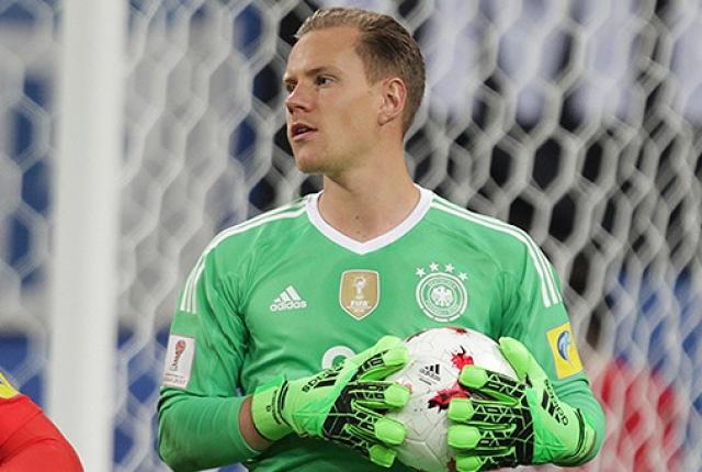 Marc-André ter Stegen will be in goal for Germany against Peru.