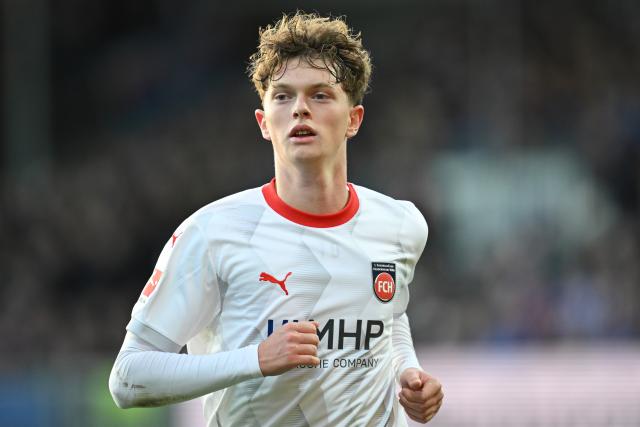 Paul Wanner for Heidenheim.