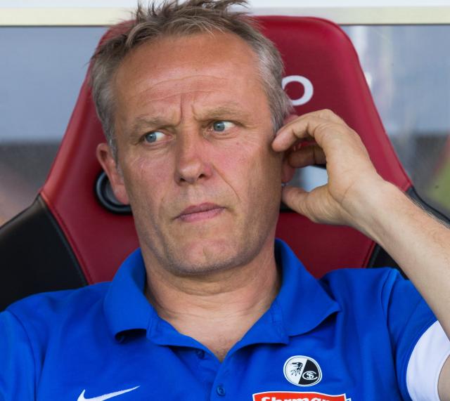 Freiburg coach Christian Streich.