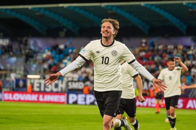 Woltemade's hat-trick secure winning start for Germany U21