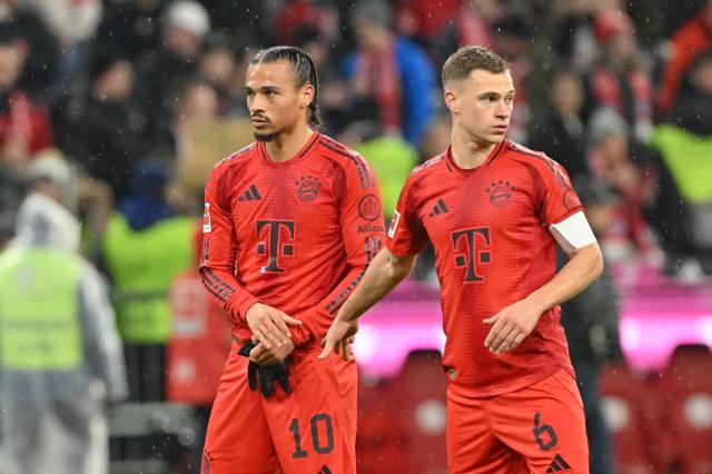 Leroy Sané and Joshua Kimmich for Bayern Munich