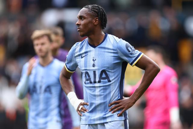 Mathys Tel for Tottenham.