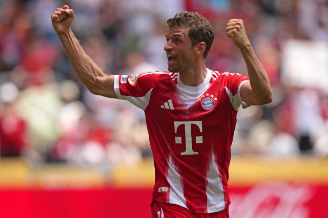Thomas Müller at the Club World Cup for Bayern Munich.