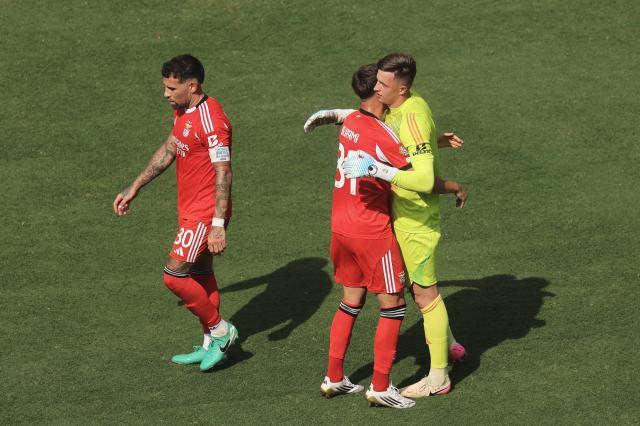 Anatoliy Trubin after the match between FC Bayern and SL Benfica at the 2025 FIFA Club World Cup, 24. June 2025.