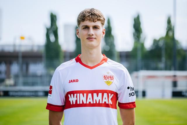 Luca Raimund of VfB Stuttgart.