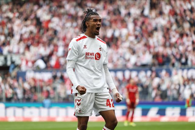 Damion Downs for Köln.